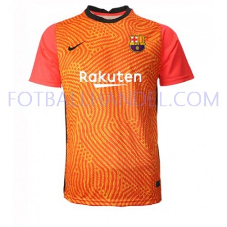 Herre Fotballdrakter Keeper FC Barcelona 2020-21 Kortermet M003
